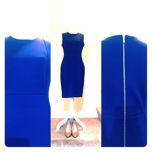 Royal Blue Calvin Klein Dress.